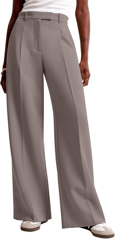 NIMIN Wide Leg Pants Work Trousers Dressy Pants | Amazon (US)
