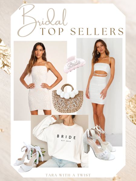 Bridal Top Sellers! Most popular items from my Bridal Collection - and some of these items are from independent sellers, so you’d be supporting small business 🥳🥳

Bridal Shoes
Bridal Dresses
White Cocktail Dress
White Heels
Wedding Heels
Wedding Shoes
Bride Gifts
Bridal Gifts
Bachelorette Dress
White Dress

#LTKshoecrush #LTKstyletip #LTKwedding