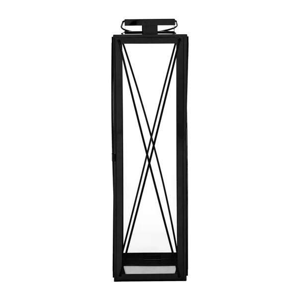 22.25'' H Stainless Steel Floor Lantern | Wayfair North America