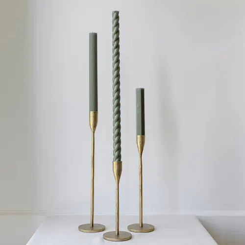 CG Hunter Handcrafted Antique Brass Candlesticks at Nordstrom | Nordstrom