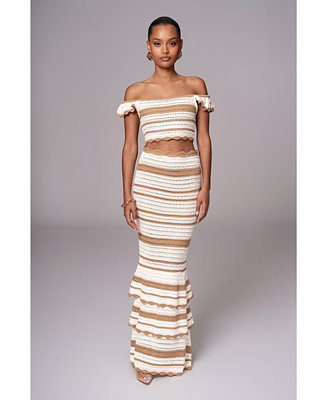 Women's Corazon Ruffle Skirt Set | Macy's