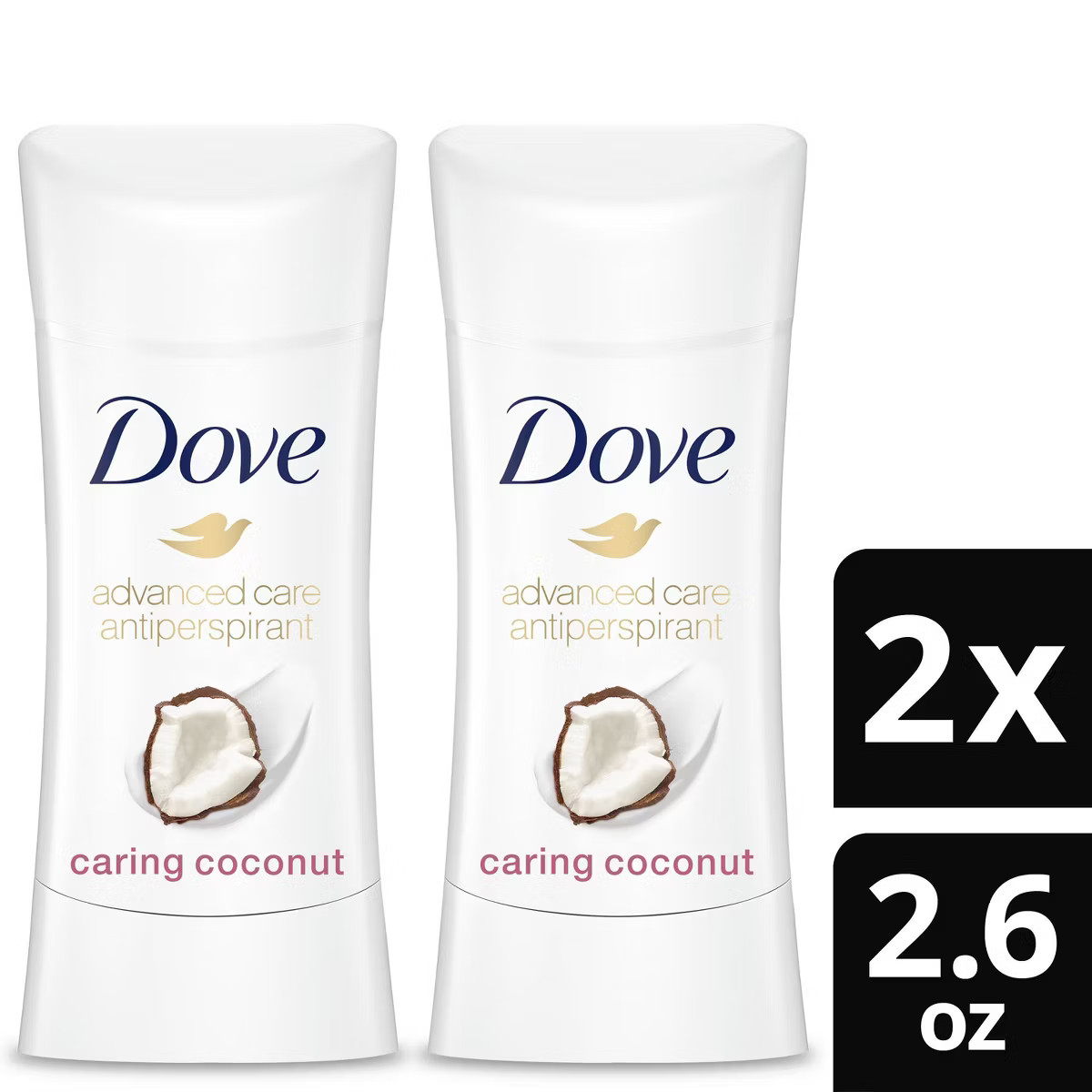 Dove Beauty Advanced Care Caring Coconut Antiperspirant & Deodorant | Target