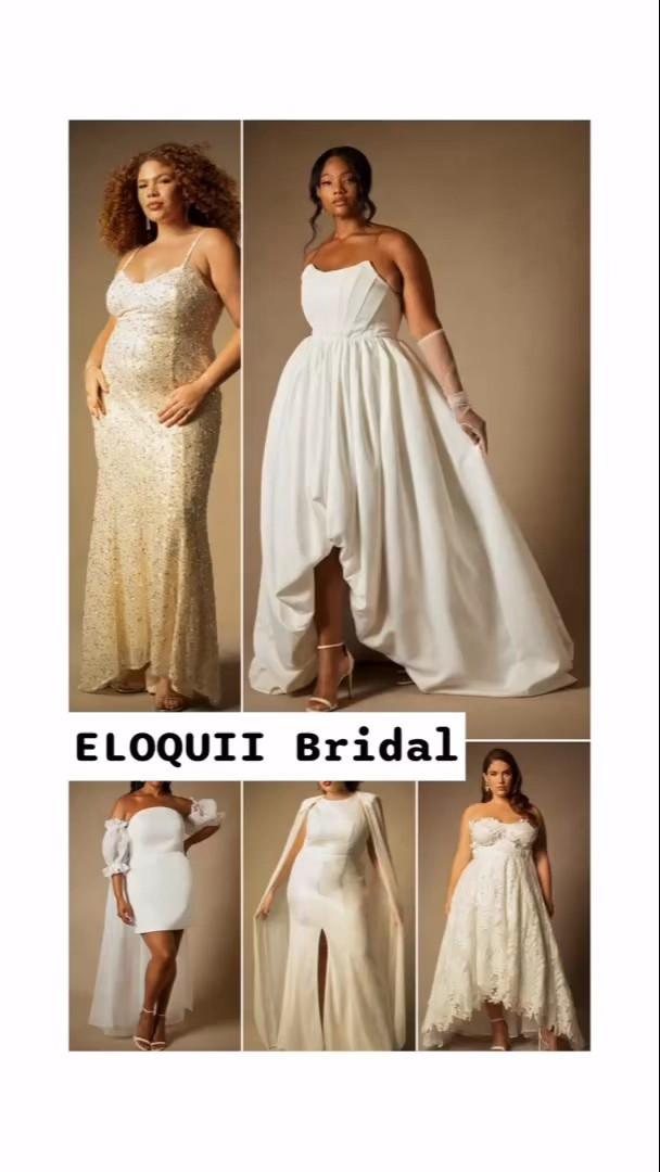 Save up to 81% on these gorgeous ELOQUII plus size bridal dresses. 

Reception dress, courthouse elopement dress, long white gown, minimalist wedding dress, or microwedding dress, curvy bride, plus size fashion.

#LTKWedding #LTKPlusSize #LTKSaleAlert