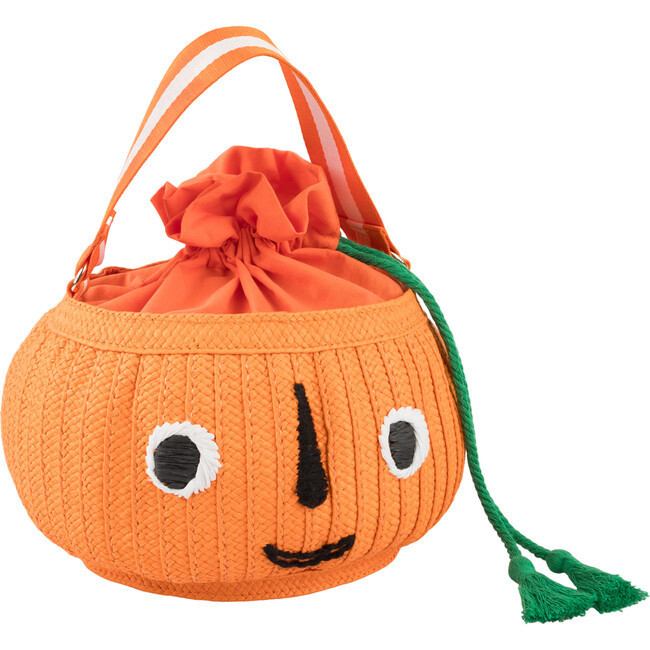 Trick Or Treat Pumpkin Basket Bag | Maisonette