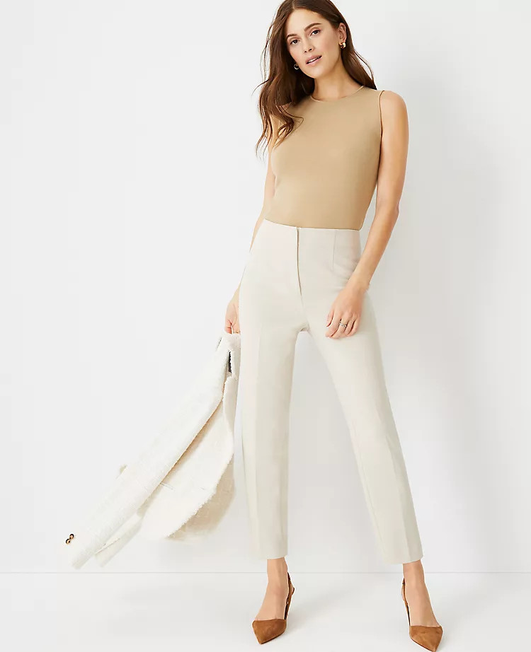 The High Waist Slim Pant | Ann Taylor (US)