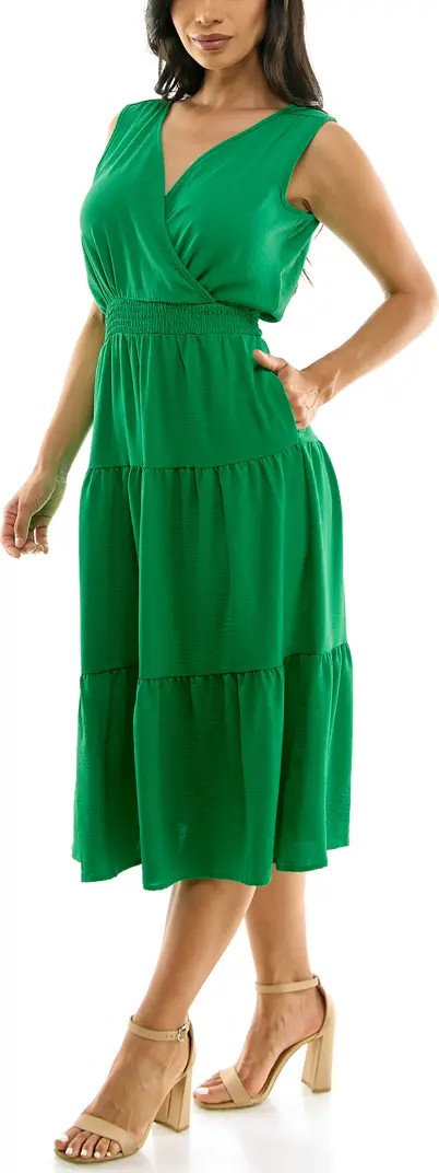 Tiered Midi Dress | Nordstrom Rack