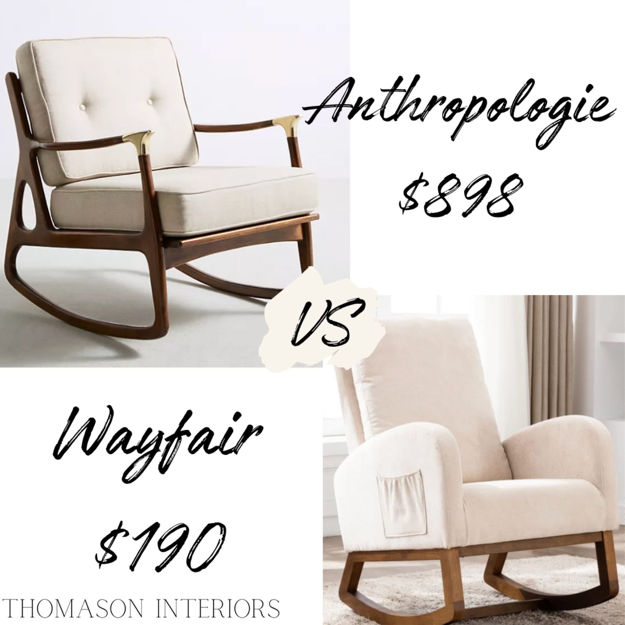 While Anthropologie is pricey their pieces are unique 
Vs 
Wayfair is budget friendly but can be more generic 

#LTKxAnthro #LTKFind #LTKhome