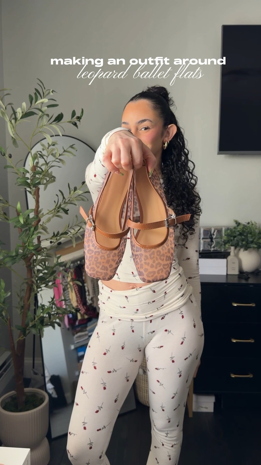 It’s finally warm enough to break out the ballet flats so I’m styling an outfit around my mesh leopard print ballet flats 

#LTKSeasonal #LTKootd #LTKgrwm