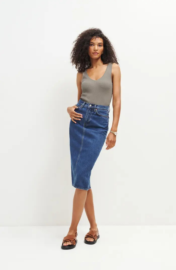 Rib Crop Sweater Tank | Nordstrom