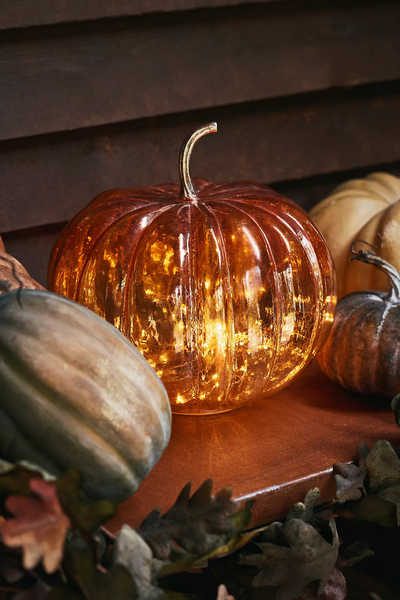 Glass Pumpkin, 10" | Terrain