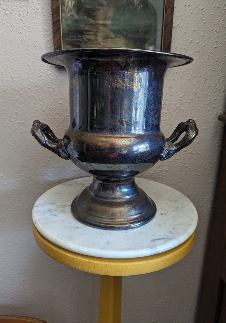 Gorham Silver Plate newport H-705 Ice Champagne Bucket - Etsy | Etsy (US)