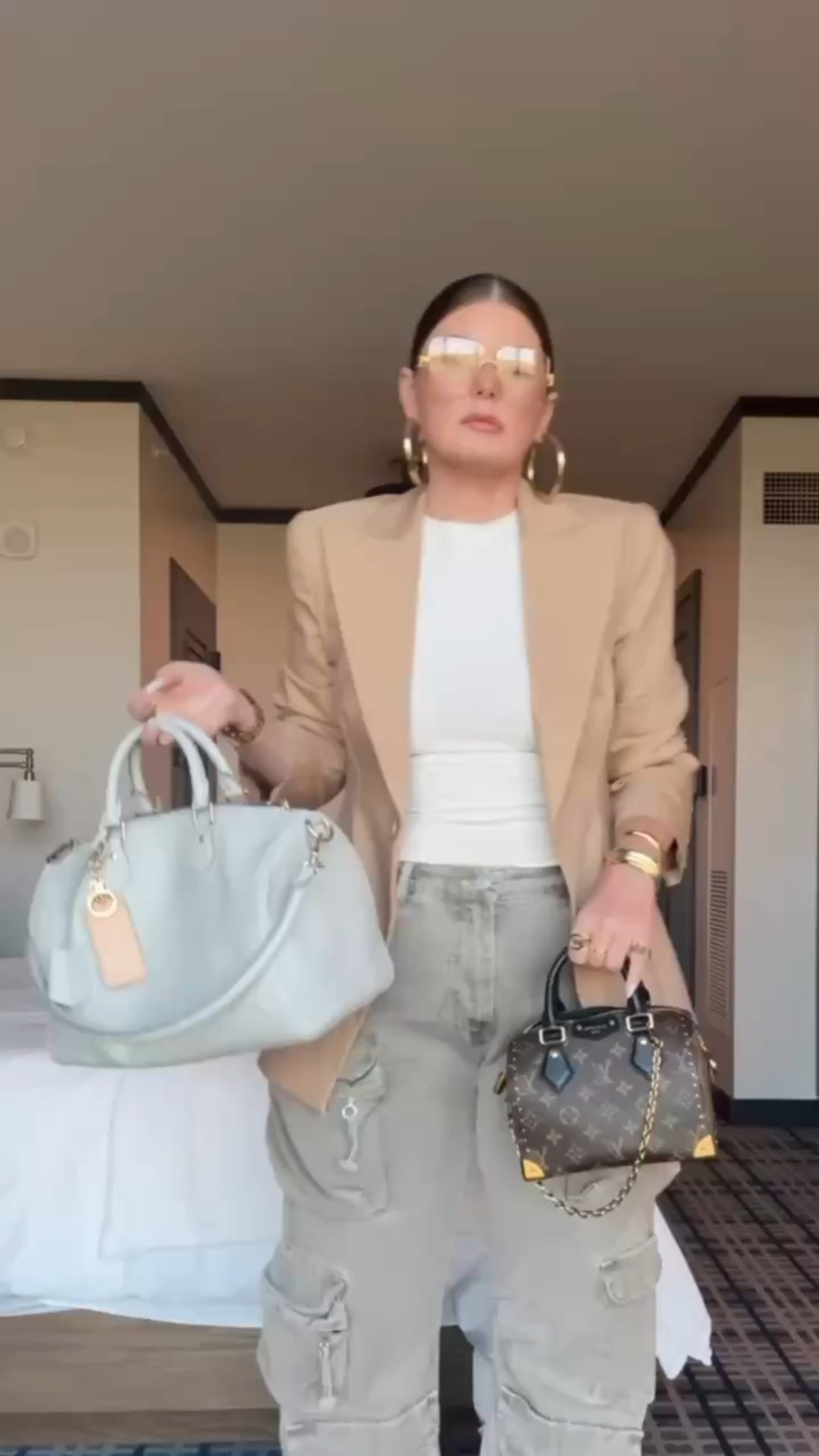 Wearing true size in blazer
Size 36 in pants and tailored them to fit



#LTKActive #LTKSeasonal #LTKootd

#LTKSeasonal

#LTKSeasonal