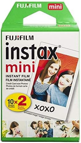 Fujifilm Instax Mini Instant Film Twin Pack (White) | Amazon (US)