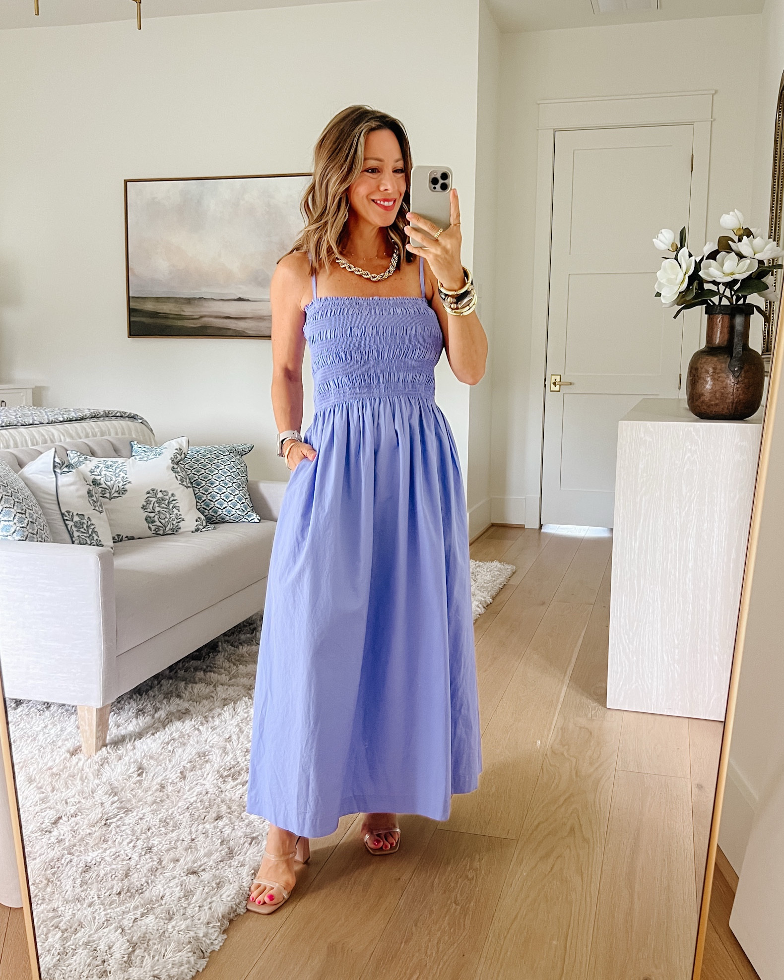 The prettiest lilac maxi dress, great for any event this season 💐

Dress Fit: I’m wearing an XS

#LTKSummerEdit #LTKPetite #LTKFindsUnder50