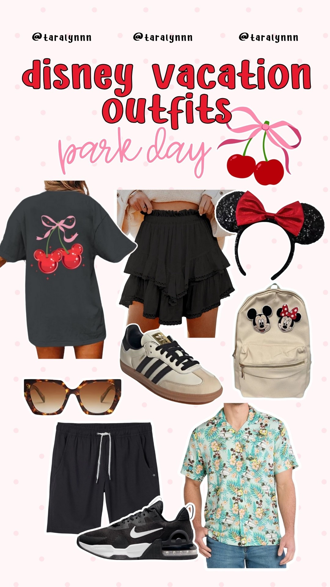 Disney Vacation Park Day Outfits 🍒✨

#disney #disneyparks #disneyvacation #travel #disneyvacation #minnieears #amazondisney #mickeymouse #disneyworld #disneyland #travel

#LTKFamily #LTKTravel #LTKStyleTip