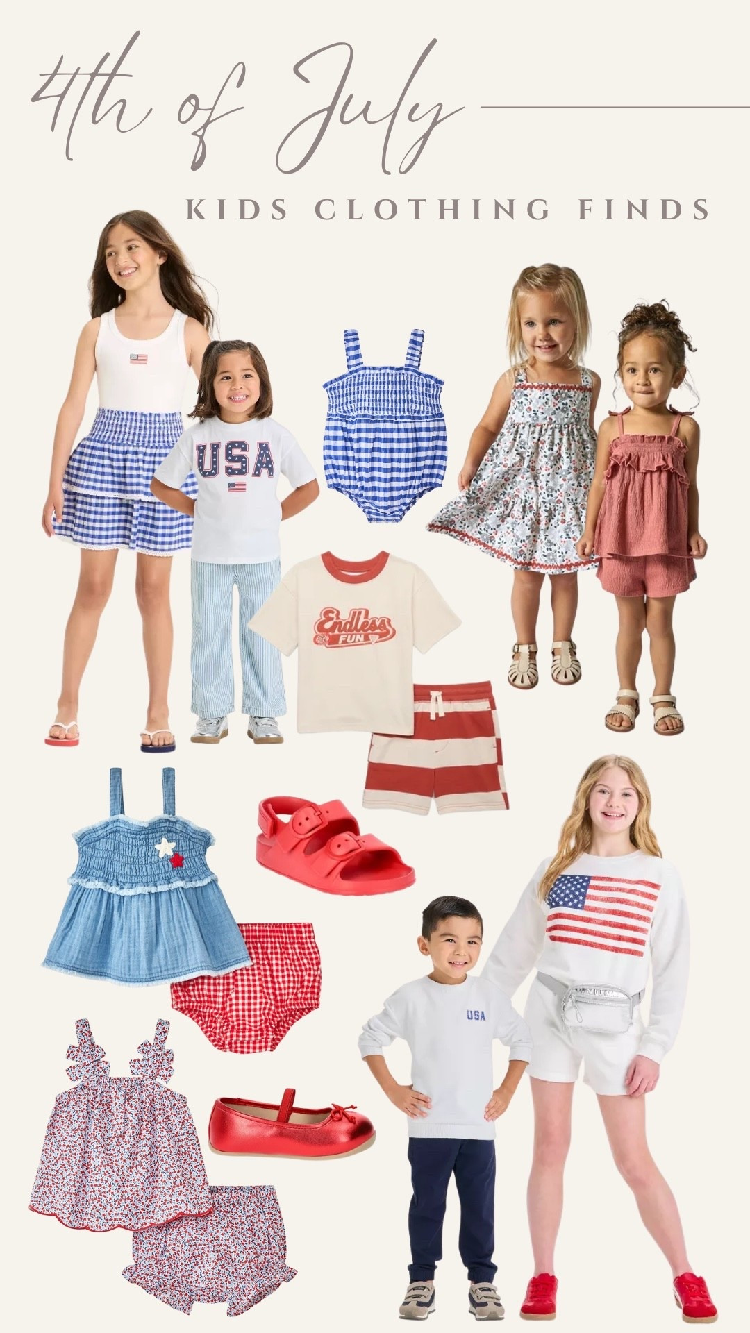 4th of July kids clothing finds 🇺🇸

#LTKKids #LTKSeasonal #LTKFindsUnder50