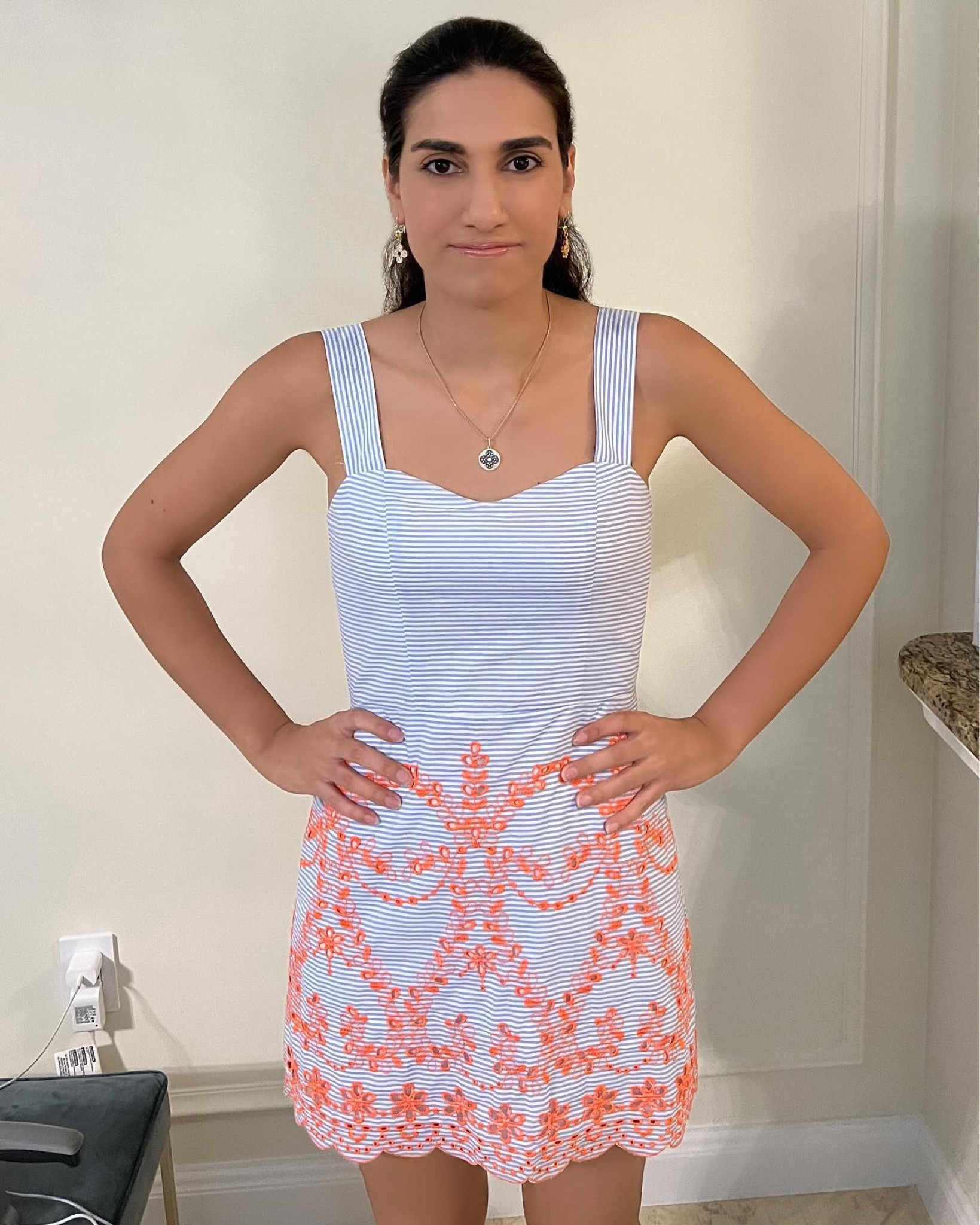 Cute embroidered dress 🧡💙

#LTKStyleTip #LTKTravel #LTKGiftGuide