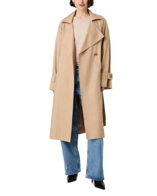 French Connection Twill Raglan Trench Coat | Bloomingdale's (US)