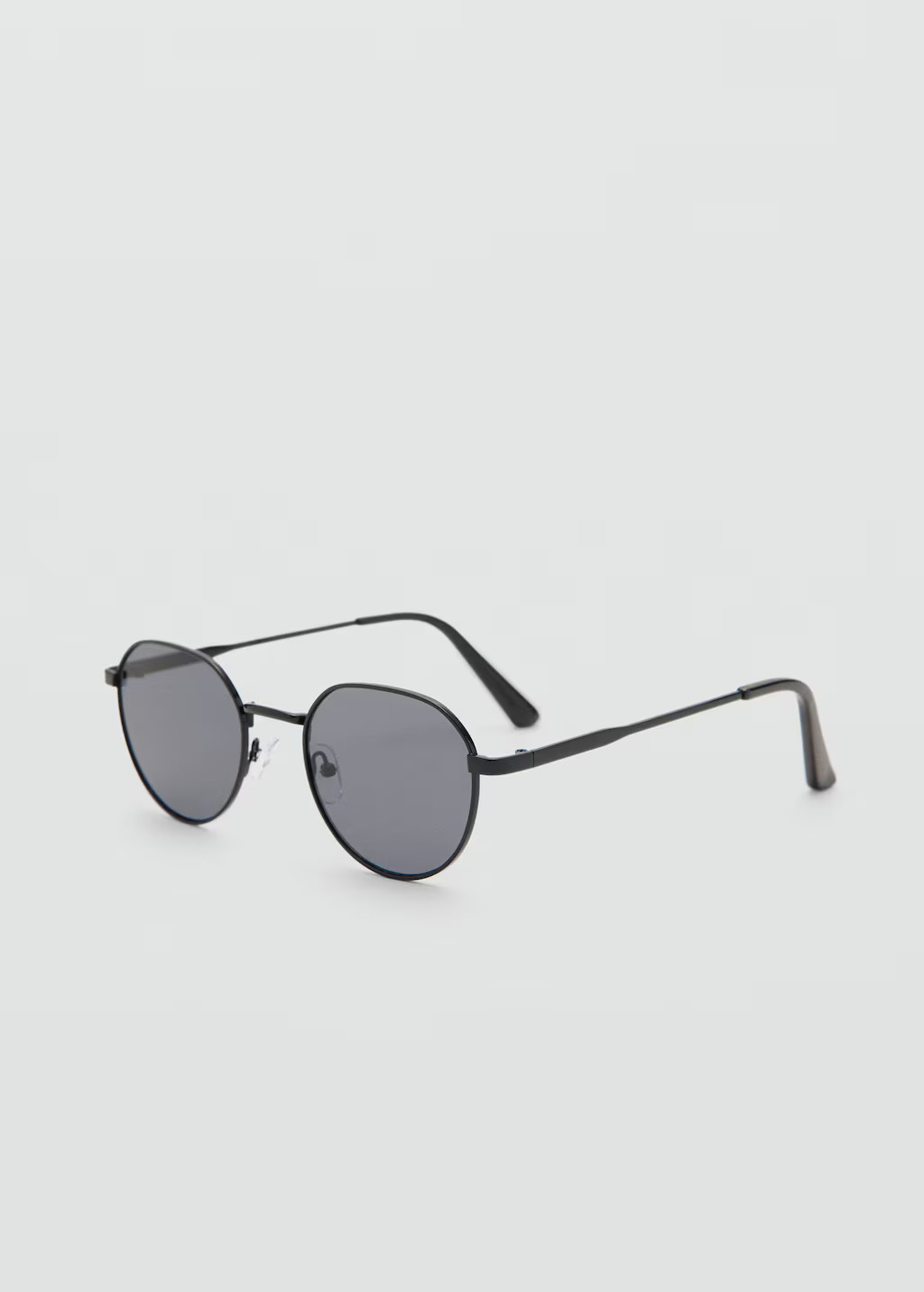 Round Metal Sunglasses black - Man - One size - MANGO MAN | Mango (US/MX/AU)