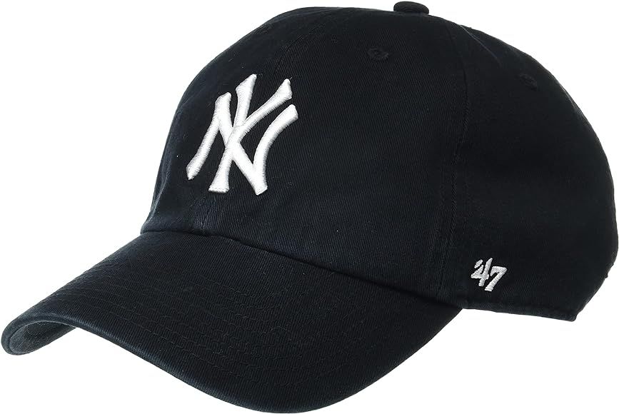 '47 New York Yankees Black MLB Clean Up Cap | Amazon (CA)
