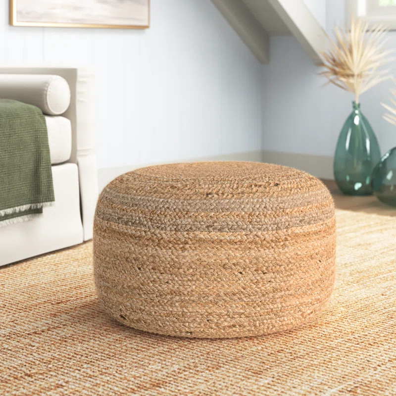 Sand & Stable™ Shipka 29'' Wide Round Pouf Ottoman & Reviews | Wayfair | Wayfair North America