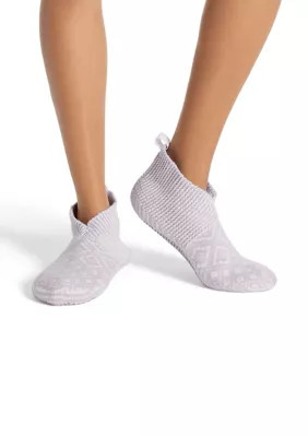 Bombas Women's Adult Diamond Fair Isle Gripper Slippers | Belk