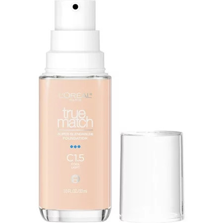 L Oreal Paris True Match Cream Foundation Makeup C1.5 Cool Light 1 fl oz | Walmart (US)