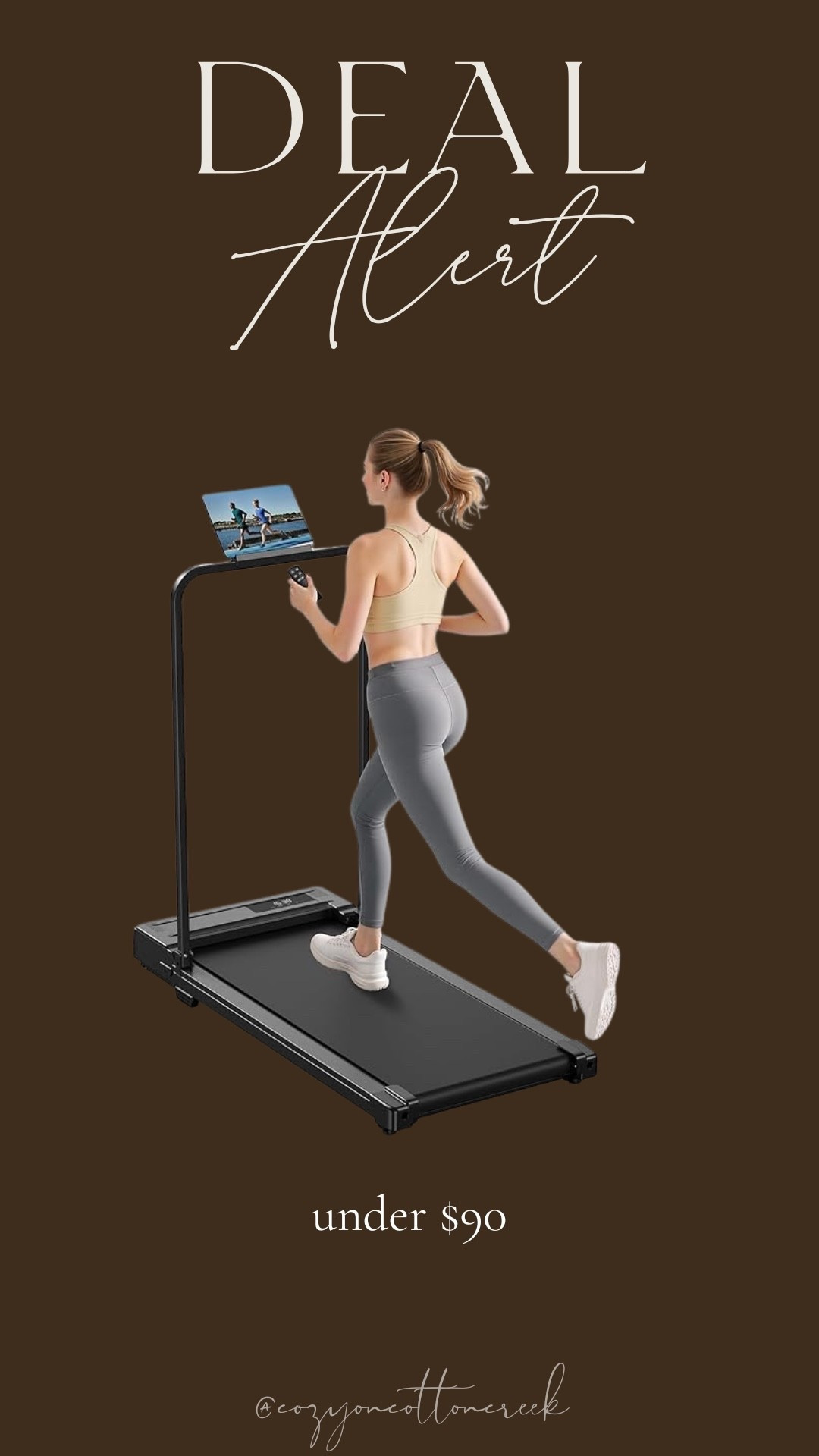 Walking pad under $90 on today’s daily deals on Amazon

#LTKSaleAlert #LTKfitnessgoals