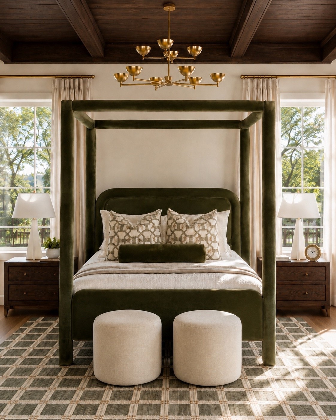 For the dramatic canopy and ceiling

#LTKHome #LTKSaleAlert