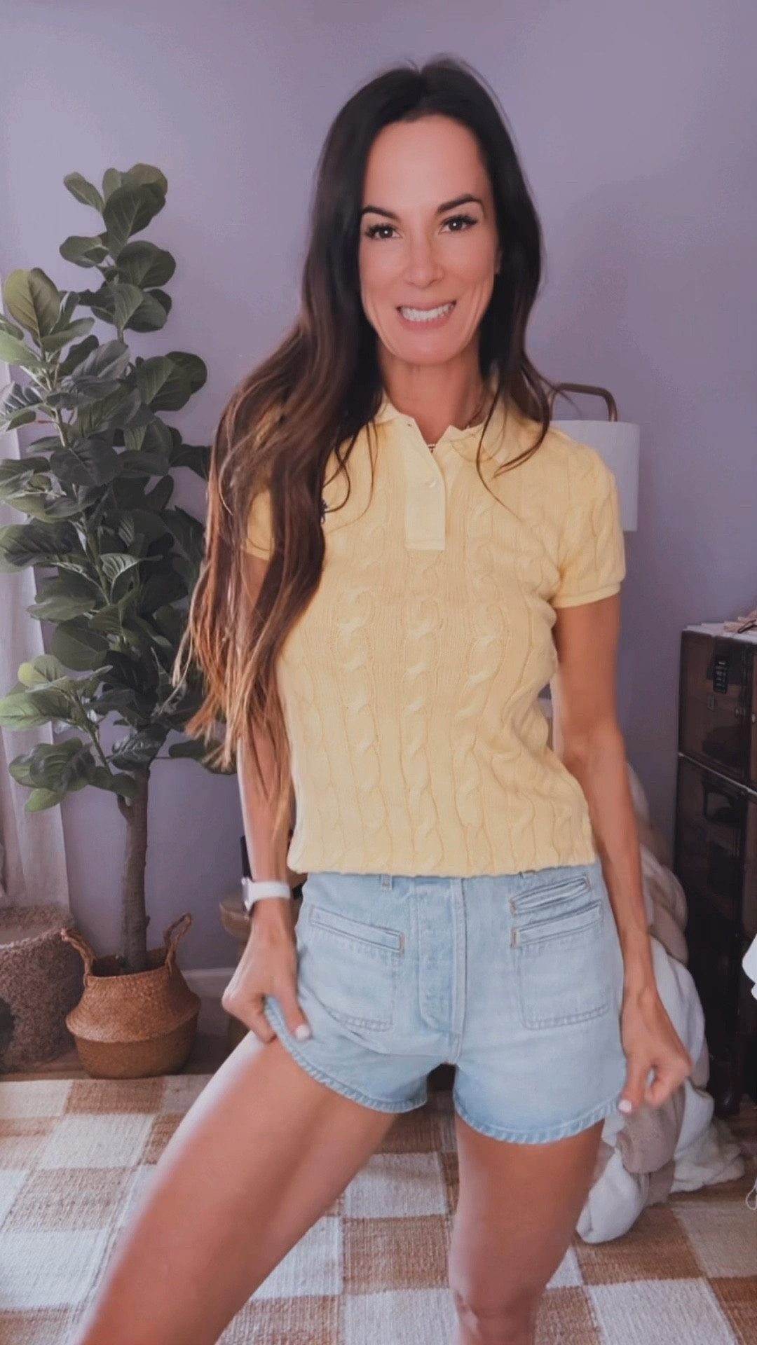 Serving up spring chic with a twist! This sunshine yellow polo sweater is the color of the season—but let’s be real, these embroidered boots are the moment. Giving major Ralph Lauren runway energy, and I’m here for it.

Wearing size S sweater and 24 in shorts. 

Comment BOOTS to get the look sent straight to your DMs!

#RalphLaurenStyle #OOTD #SpringFashion #RunwayVibes #StatementBoots #PoloLook #ClassicWithATwist #NicoleColeeStyle #PreppyWithPunch #LTKStyle #LTKSpring #HighLowFashion #larroude 



#LTKShoeCrush #LTKStyleTip #LTKSeasonal