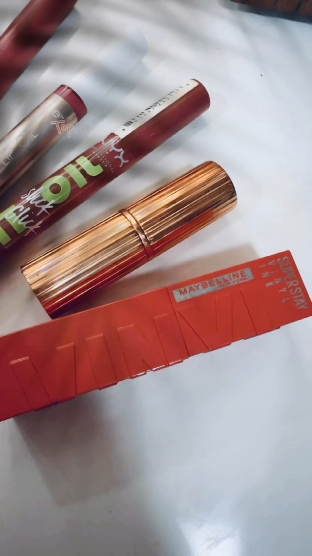 A quick roundup of the lip colors I am reaching most often

@maybelline
- Teddy Tint in Current Mood
- Superstay Crayon in Piece of Cake
- Vinyl Ink in Restless

Charlotte Tilbury Pillow Talk

@tarte Maracuja Plumping Lip Oil in Mixed Berries

NYX Fat Oil Stick in No Filter Needed

Colors are neutral/warm, with a softer chroma 

#softautumn #classicsoft

#LTKFindsUnder50 #LTKBeauty