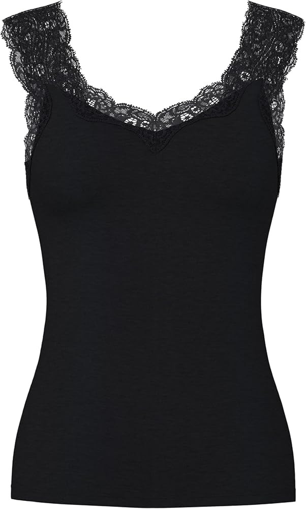 PIECES Women's Pcbarbera Lace Top Noos | Amazon (UK)