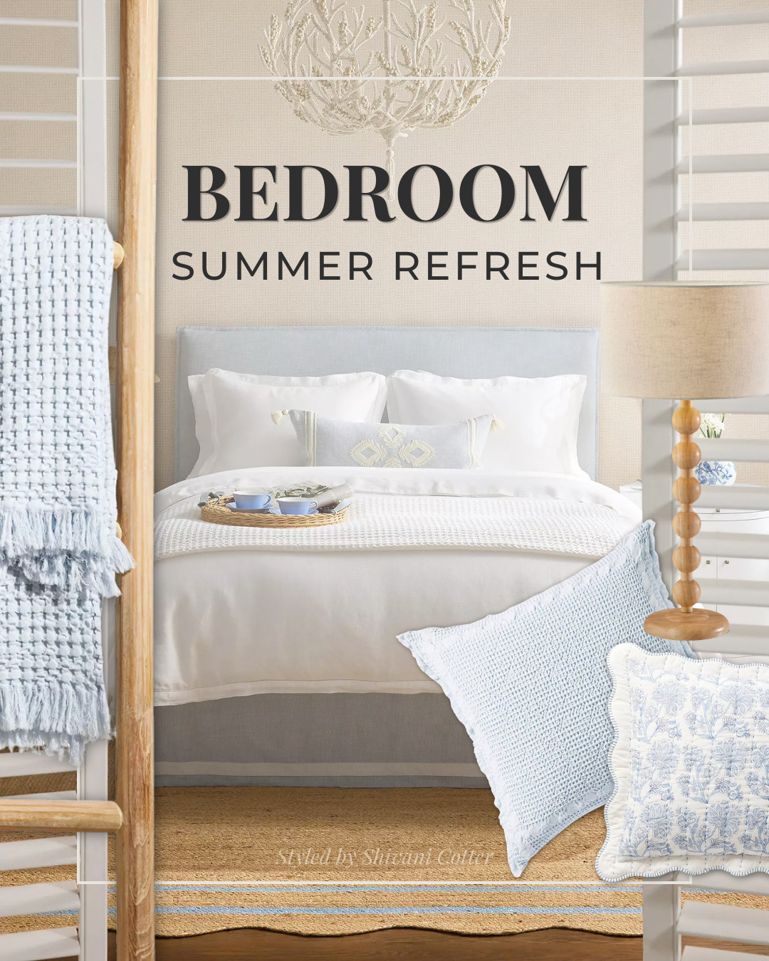 Summer Bedroom Refresh
Soft blue accents, woven textures, crisp white bedding, and light coastal layers come together for the prettiest summer bedroom refresh. This look feels fresh, airy, and elevated without being overdone. Perfect for updating a bedroom, guest room, or even a college apartment with pieces that feel calm, classic, and easy to style.

#bedroomrefresh #summerbedroom #bedroomdecor #coastalbedroom  | summer decor | home decor finds | woven home finds | Neutral Decor 

 #LTKHome