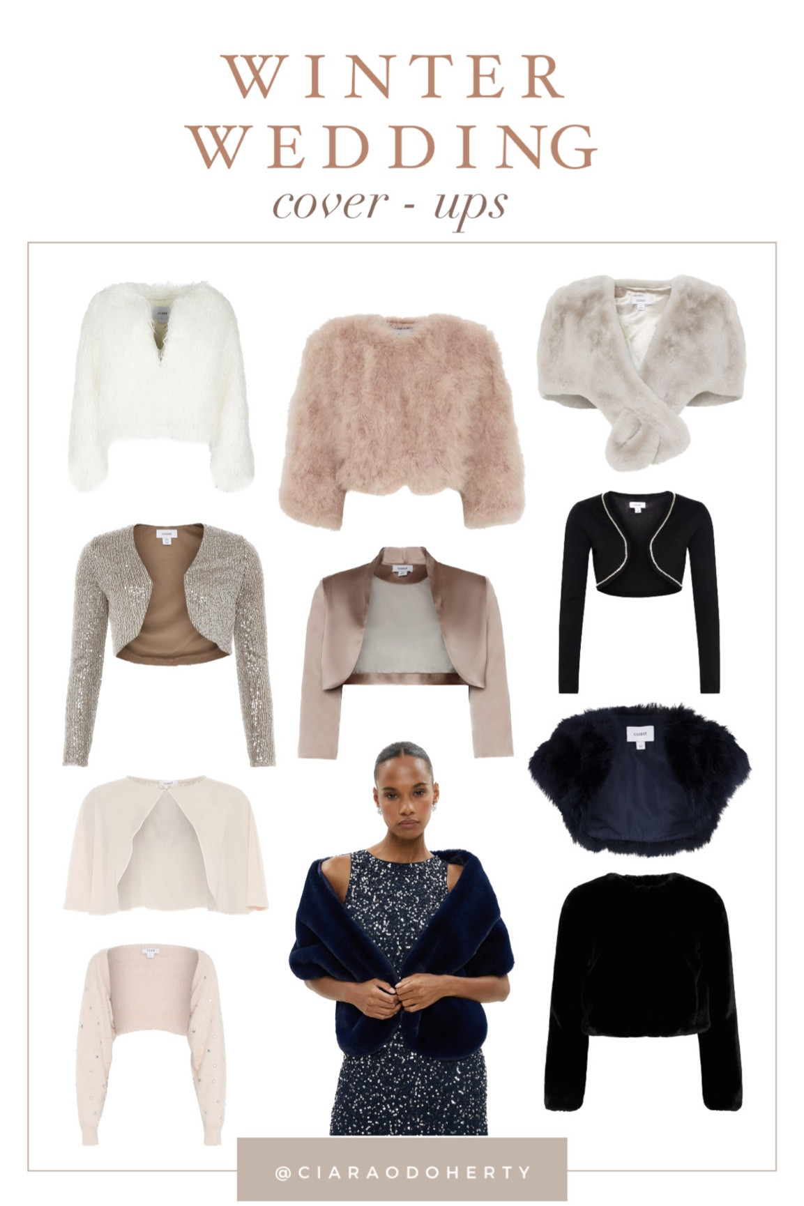 An edit of the best Winter Wedding cover up’s for your wedding guest outfit, formal occasion or event! 🤍

Keywords: bolero, shrug, shawl, cover up, faux fur coat, stole, occasion wear, wedding guest outfit, formal wear

#LTKwedding #LTKstyletip #LTKunder100