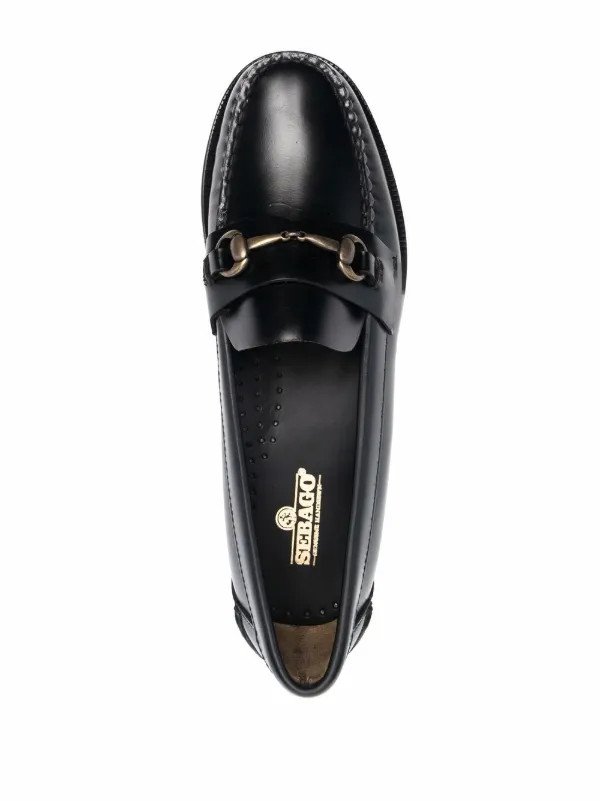 Sebago horsebit-detail Leather Loafers | Black | FARFETCH CA | Farfetch Global