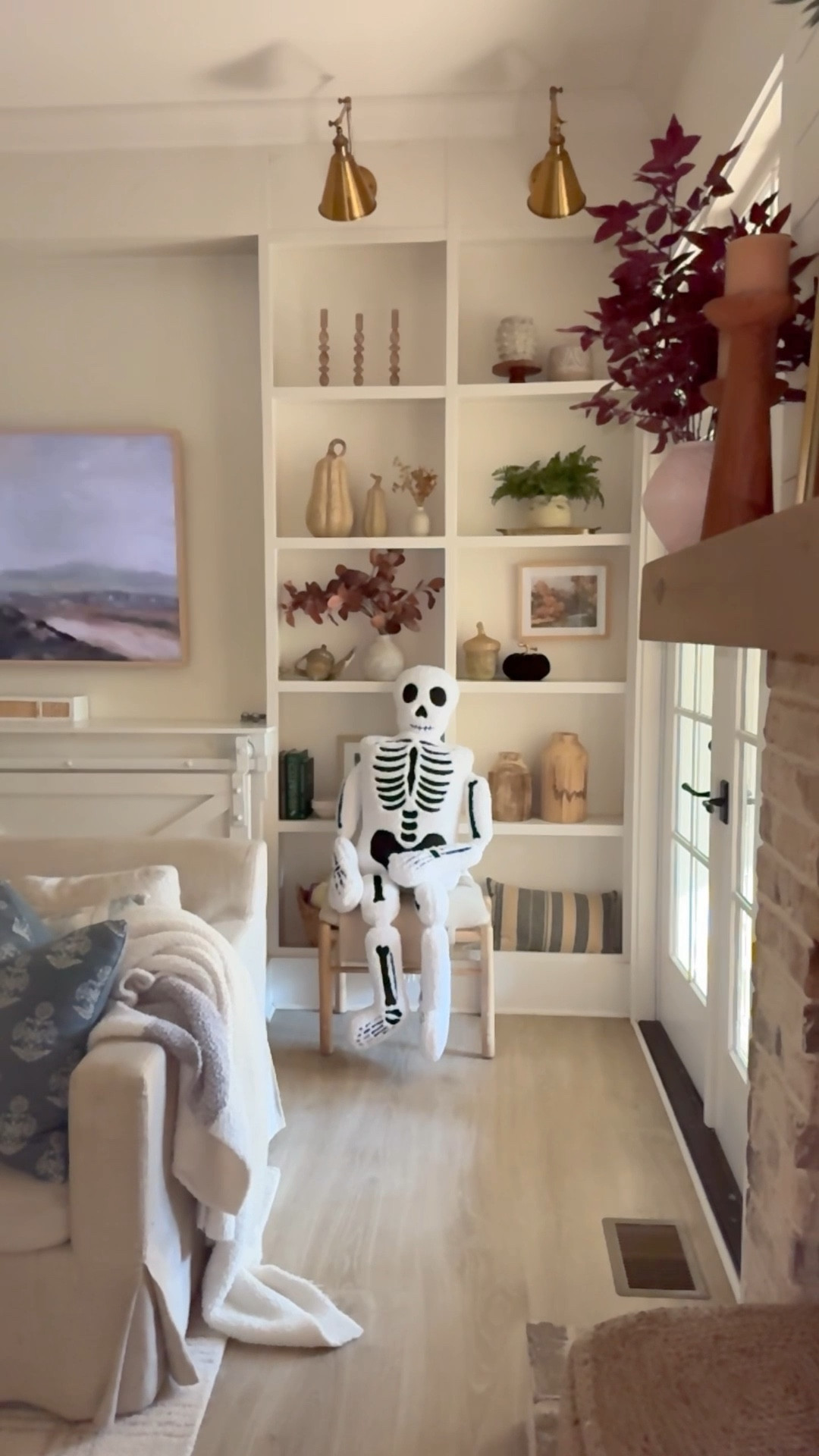 This life size plush skeleton is back ! Get it before it sales out for your Halloween home decor! The kids love it ! 

#LTKSeasonal #LTKFindsUnder50 #LTKHome