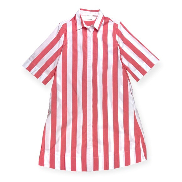 Atlantic - Pacific X LAKE Marnie Caftan Striped Shirt Dress / Beach Cover | Poshmark