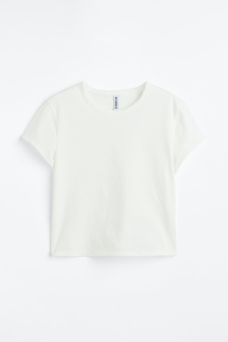 Cotton jersey T-shirt | H&M (UK, MY, IN, SG, PH, TW, HK)