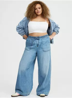 High-Rise Wide-Leg Loose Jean | Torrid (US & Canada)