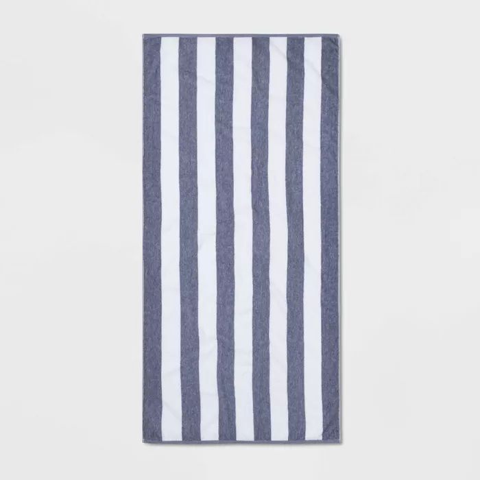 Cabana Striped Beach Towel - Sun Squad™ | Target