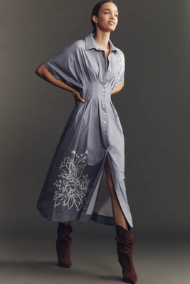 The Tobie Shirt Dress by Exquise | Anthropologie (US)
