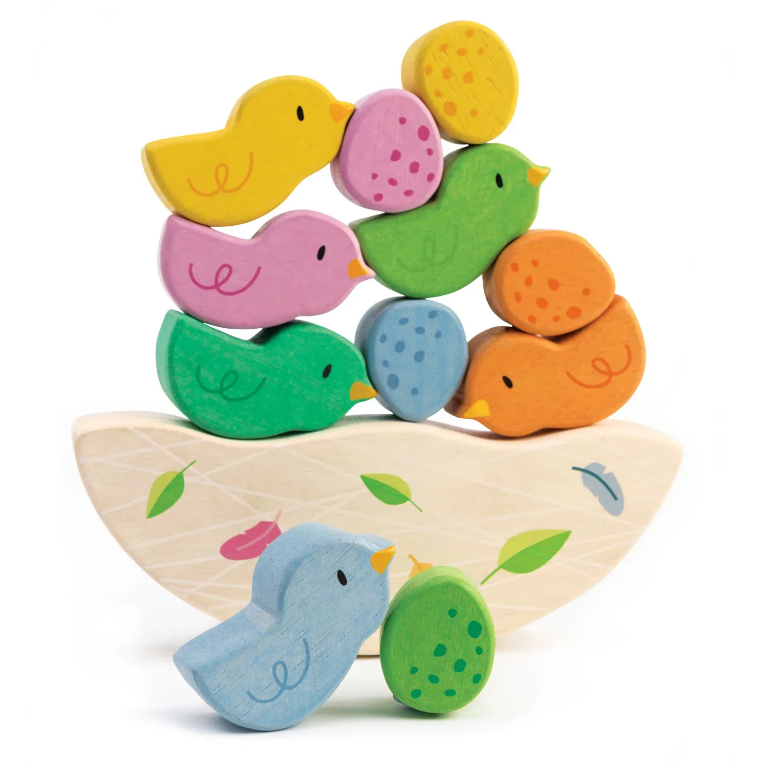 Wooden Rocking Baby Birds | Loozieloo