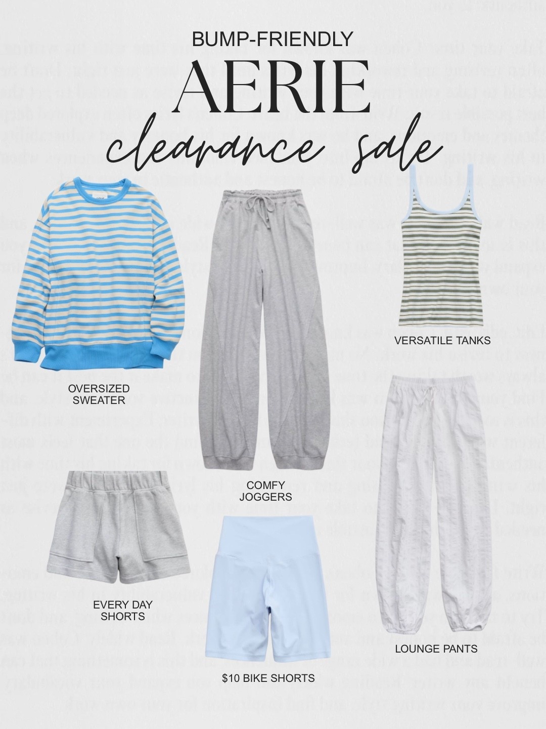 Bump friendly sale finds! I ordered up a size from my usual xs and got smalls in everything!

#LTKSaleAlert #LTKBump #LTKmomlife