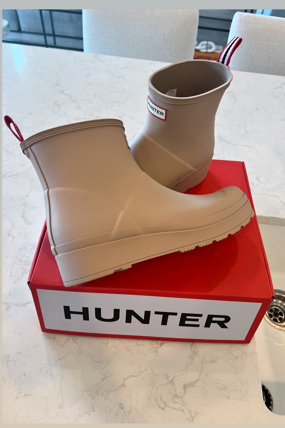 The perfect beige! Hunter rain boots with a slight wedge! 

#LTKU #LTKSeasonal