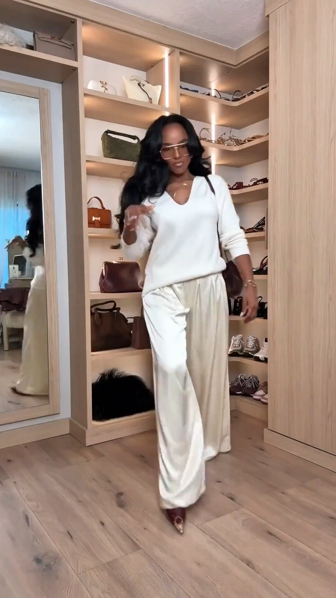 ✨ Satin, Styled for Real Life

Satin is one of those fabrics that instantly elevates a look — but the magic is in how you style it. In this edit, I’m mixing satin with knits, tailored pieces, and everyday staples so it feels wearable, not “special occasion only.”

These are the kinds of pieces you can dress up for work, tone down for daytime, or style for a night out just by switching layers, shoes, or accessories. That versatility is exactly why satin works so well as a cost-per-wear win.

Perfect for:
• Workdays and meetings
• Daytime plans
• Date nights and dinners
• Elevated everyday wear

📏 Sizing:
Wearing size Small

📐 Measurements:
5’4” · 140 lbs · 36D · 27” waist · 40” hips

Save this post for later.

Satin outfit ideas, elevated everyday styling, satin workwear looks, wearable satin outfits, chic neutral outfits, capsule wardrobe staples, cost-per-wear fashion.

Follow me on Instagram and YouTube @kirasfashionfinds

#LTKPetite #LTKootd #LTKgrwm