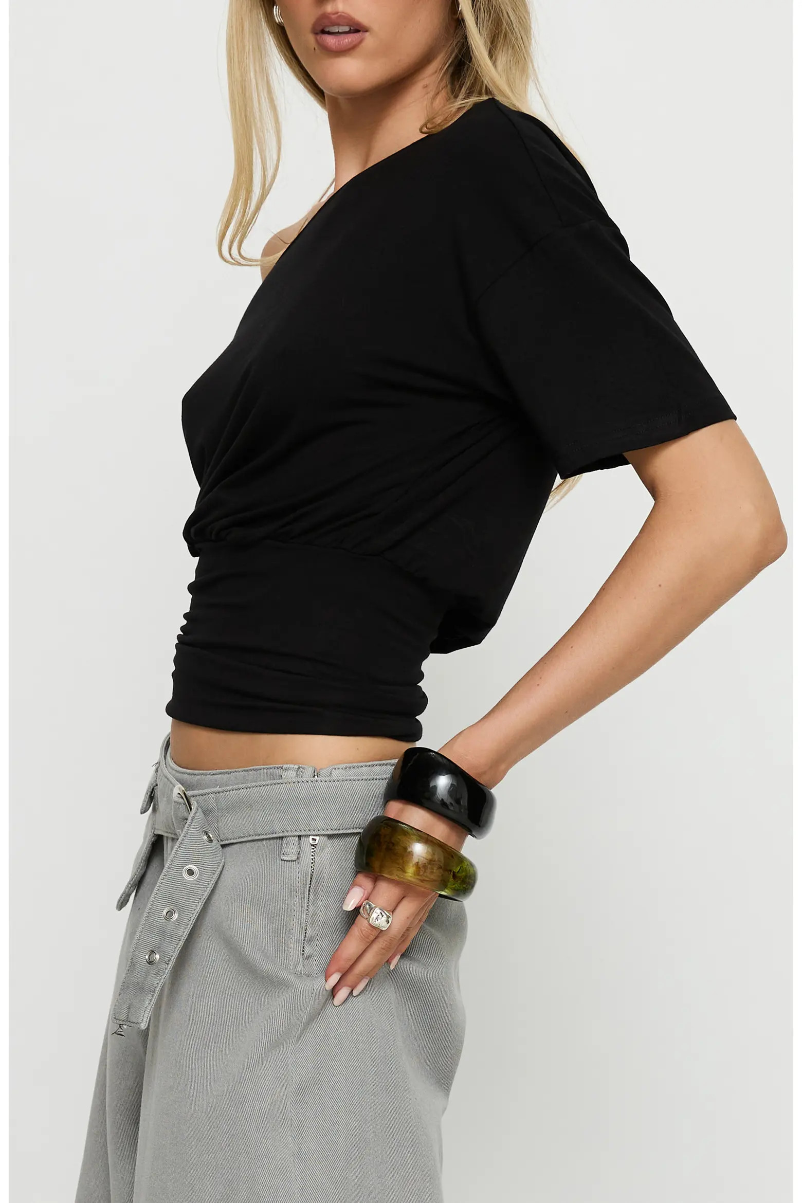 Princess Polly Ashlinn Off the Shoulder Drapey Top (Women) | Nordstrom | Nordstrom