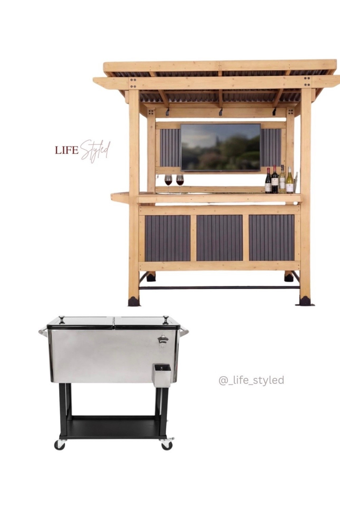 Grilling season hits different seated at this double bar. 😍 

#LTKSeasonal #LTKfoodie #LTKHome