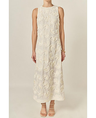 Women's Shell Sleeveless Midi Dress | Macy's