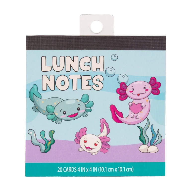 LUNCH NOTES AXOLOTL | Walmart (US)