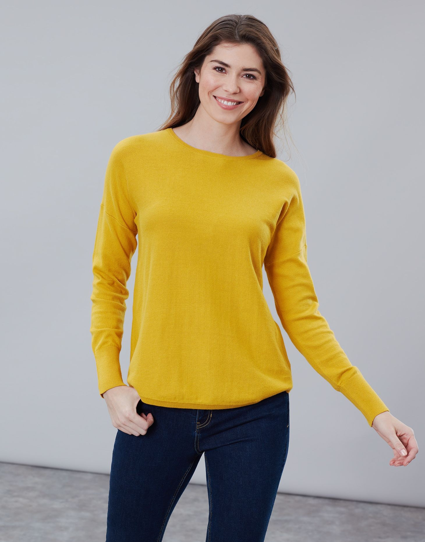 Poppy Round Neck Sweater | Joules (US)